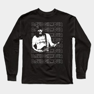 David gilmour, white | vintagemusic Long Sleeve T-Shirt